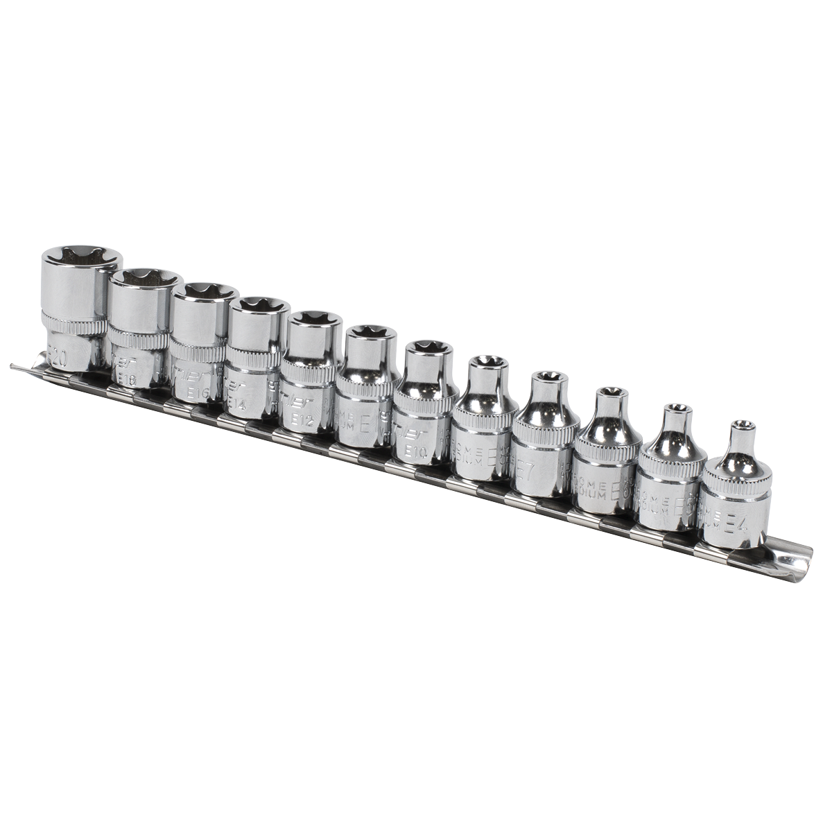 Sealey AK61806 Premier TRX-Star* Socket Set 3/8"Sq Drive E4-E20 12pc - additional view 2
