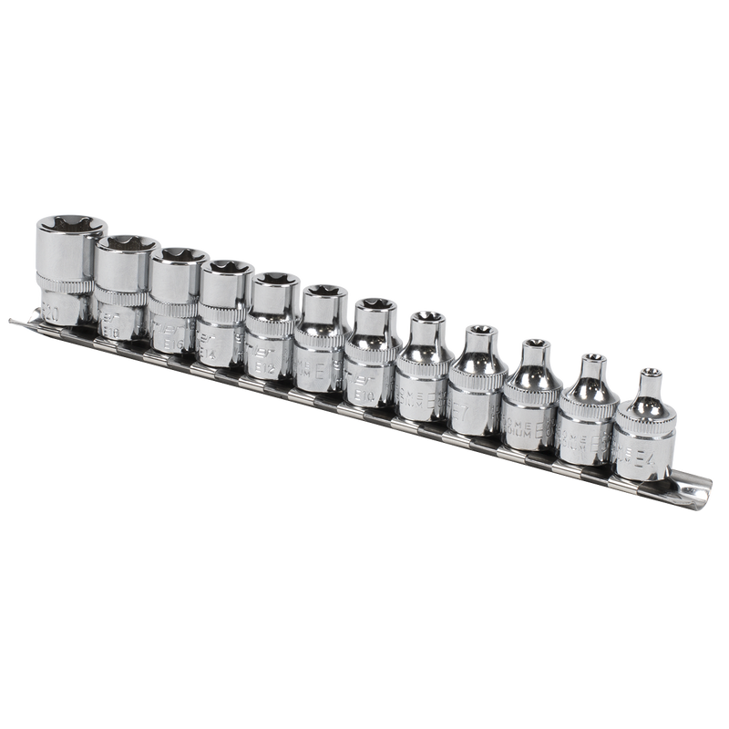 Sealey AK61806 Premier TRX-Star* Socket Set 3/8"Sq Drive E4-E20 12pc - additional view 2