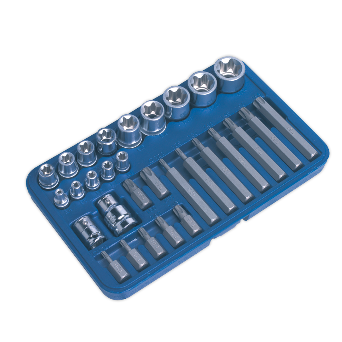 Sealey AK619 Premier TRX-Star* Socket & Bit Set 1/4", 3/8" & 1/2"Sq Drive 30pc - additional view 3