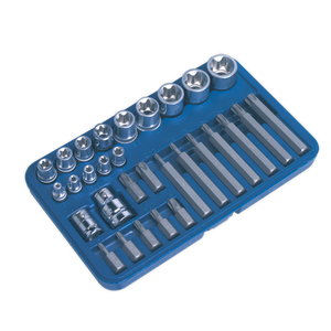 Sealey AK619 Premier TRX-Star* Socket & Bit Set 1/4", 3/8" & 1/2"Sq Drive 30pc - additional view 3