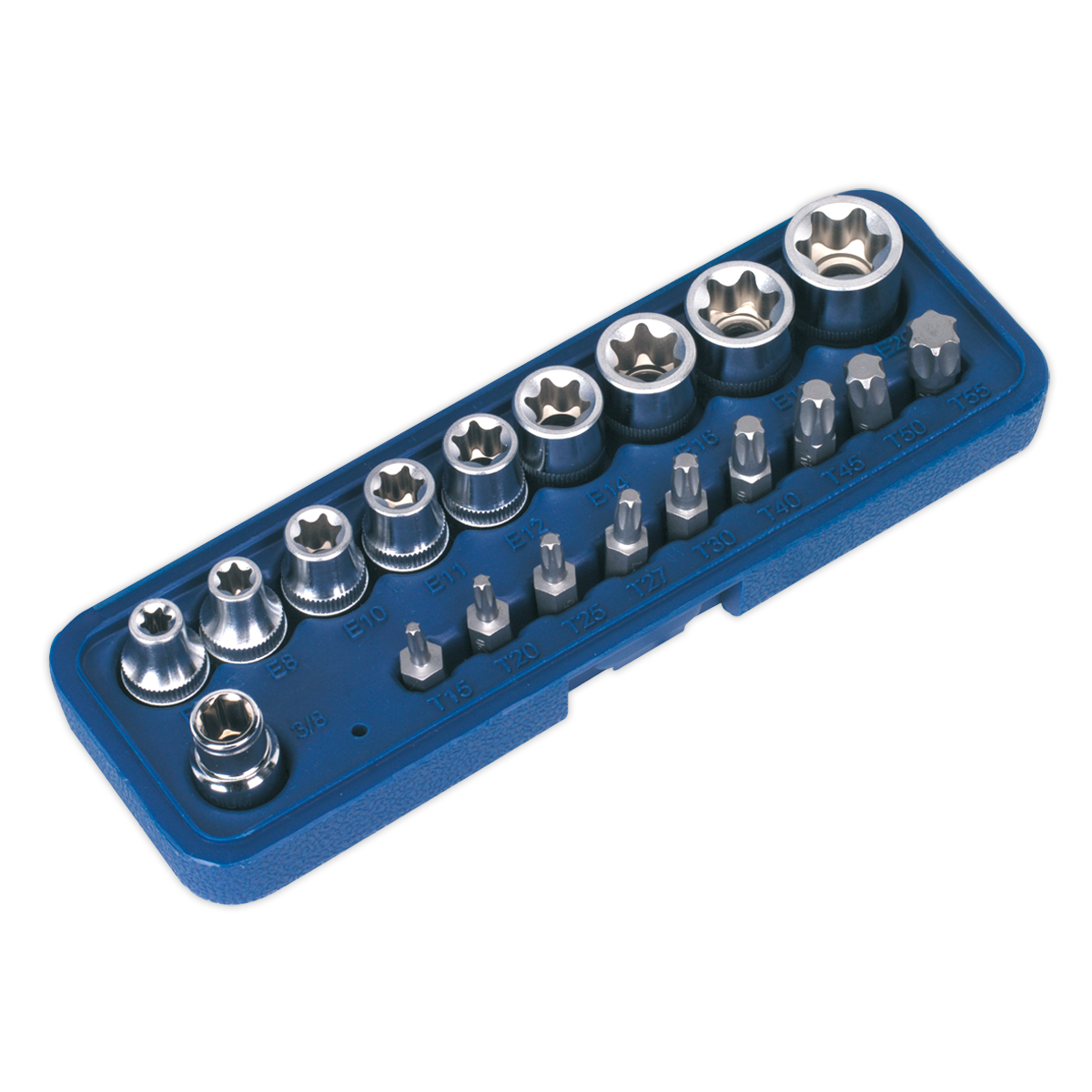 Sealey AK6191 Premier TRX-Star* Socket & Bit Set 3/8"Sq Drive 19pc - additional view 4