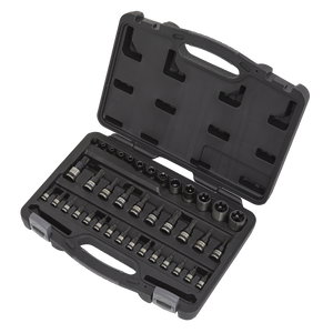 Sealey AK6197B Premier Black TRX-Star* Socket & Security Socket Bit Set 1/4", 3/8" & 1/2"Sq Drive 38pc - additional view 3