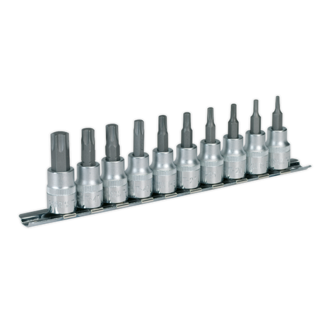 Sealey AK6207 Premier TRX-Star* Socket Bit Set 3/8"Sq Drive 10pc