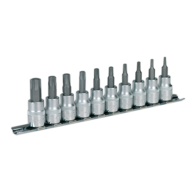 Sealey AK6207 Premier TRX-Star* Socket Bit Set 3/8"Sq Drive 10pc