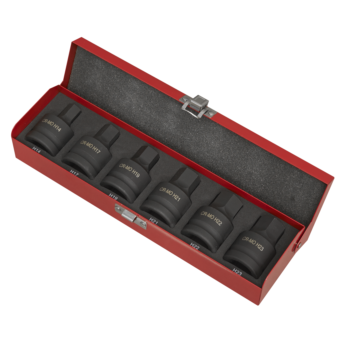 Sealey AK6217 Premier Hex Impact Socket Bit Set 3/4"Sq Drive 6pc - additional view 3
