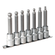 Sealey AK622 Premier Ball-End Hex Socket Bit Set 1/2"Sq Drive 7pc