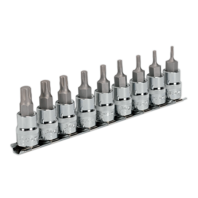 Sealey AK6222 Premier TRX-P* Socket Bit Set 3/8"Sq Drive 9pc