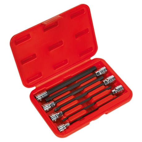 Sealey AK62255 Premier Hex Socket Bit Set 3/8"Sq Drive 7pc