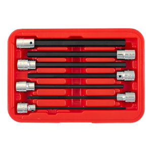 Sealey AK62255 Premier Hex Socket Bit Set 3/8"Sq Drive 7pc - additional view 4