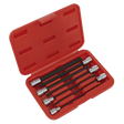 Sealey AK62257 Premier Ball-End Hex Socket Bit Set 3/8"Sq Drive 7pc
