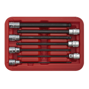 Sealey AK62257 Premier Ball-End Hex Socket Bit Set 3/8"Sq Drive 7pc - additional view 3