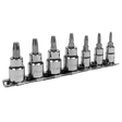 Sealey AK62262 Premier Lock-On™ TRX-Star* Socket Bit Set 1/4" & 3/8"Sq Drive 7pc