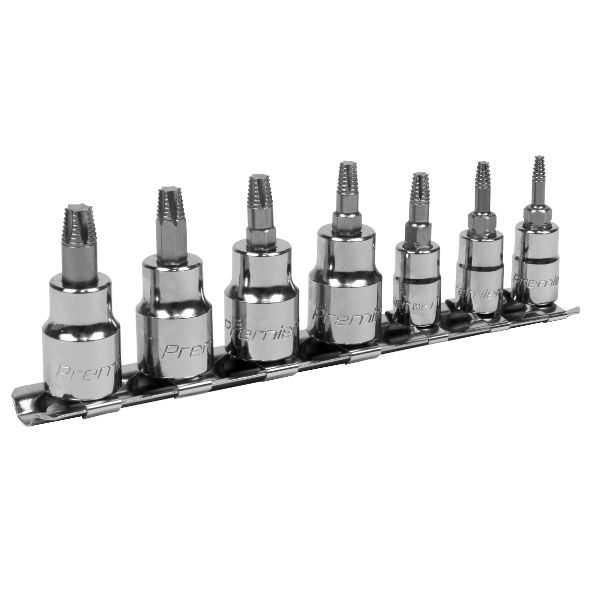 Sealey AK62262 Premier Lock-On™ TRX-Star* Socket Bit Set 1/4" & 3/8"Sq Drive 7pc