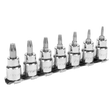Sealey AK62263 Premier Lock-On™ TRX-Star* Socket Bit Set 3/8"Sq Drive 7pc