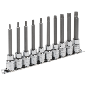 Sealey AK6236 Premier TRX-Star* Socket Bit Set 3/8"Sq Drive 95mm 10pc