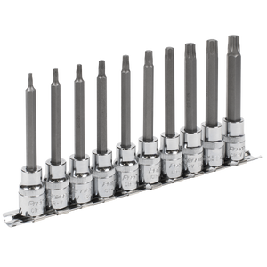 Sealey AK6236 Premier TRX-Star* Socket Bit Set 3/8"Sq Drive 95mm 10pc