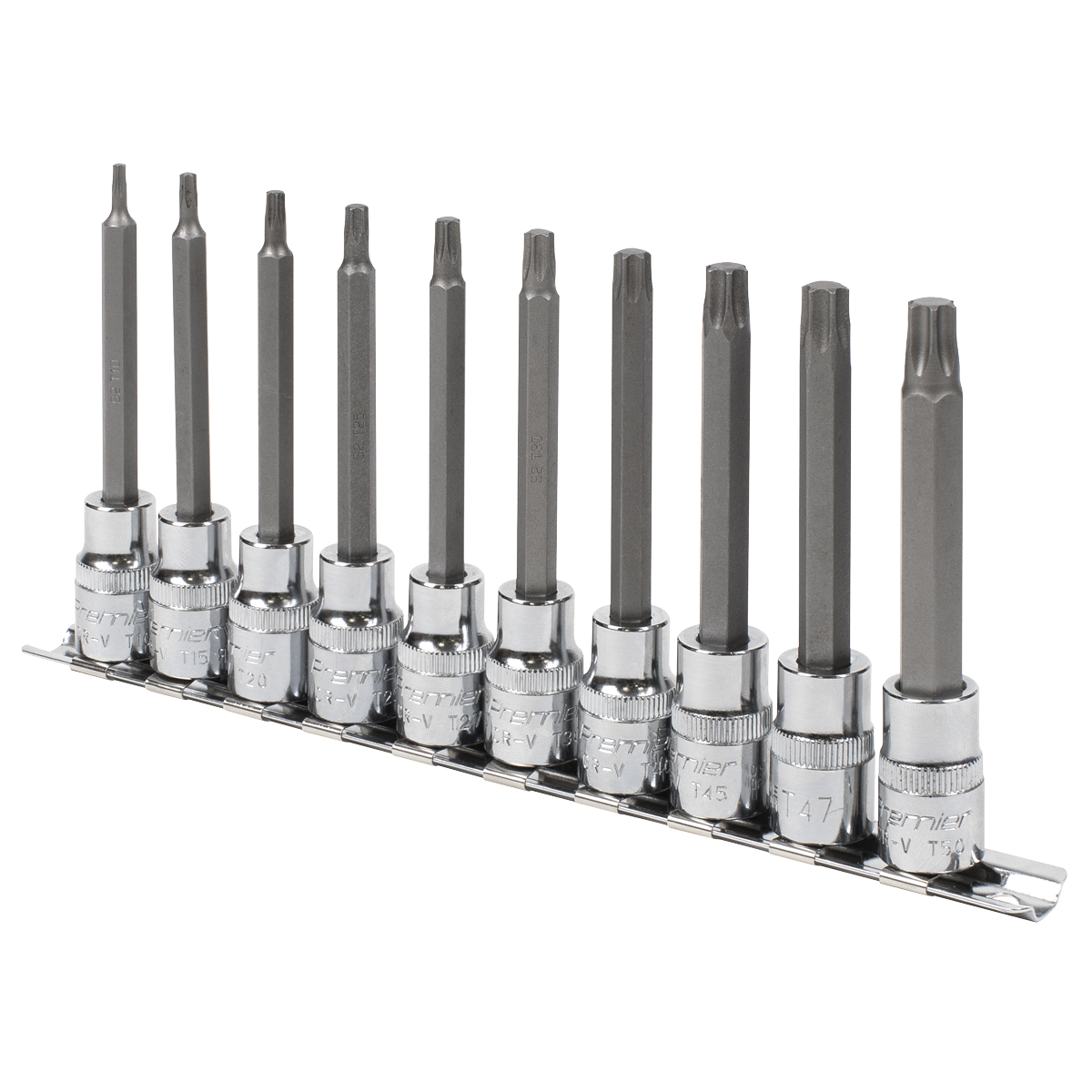 Sealey AK6236 Premier TRX-Star* Socket Bit Set 3/8"Sq Drive 95mm 10pc - additional view 3