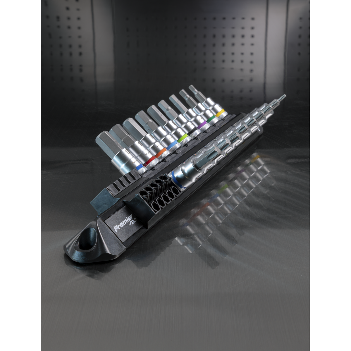Sealey AK6252 Premier Platinum Series Hex & TRX-Star* Socket Bit Set 3/8"Sq Drive 18pc - additional view 9