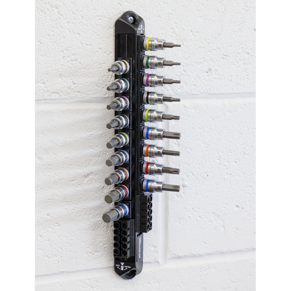 Sealey AK6252 Premier Platinum Series Hex & TRX-Star* Socket Bit Set 3/8"Sq Drive 18pc - additional view 2