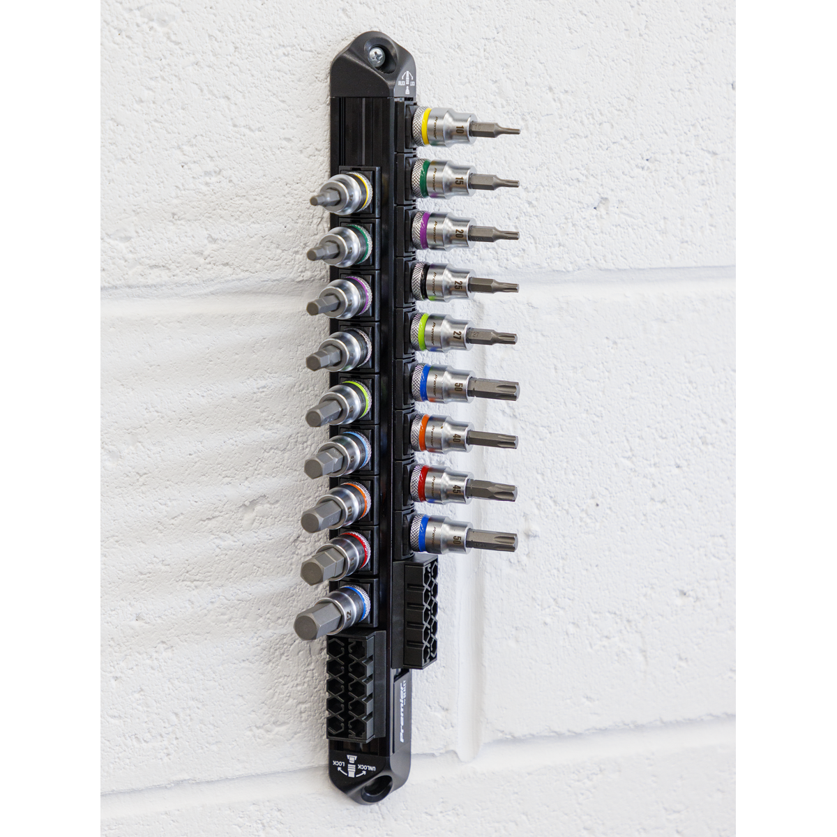 Sealey AK6252 Premier Platinum Series Hex & TRX-Star* Socket Bit Set 3/8"Sq Drive 18pc - additional view 2