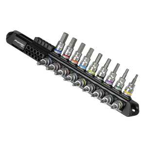 Sealey AK6252 Premier Platinum Series Hex & TRX-Star* Socket Bit Set 3/8"Sq Drive 18pc - additional view 6