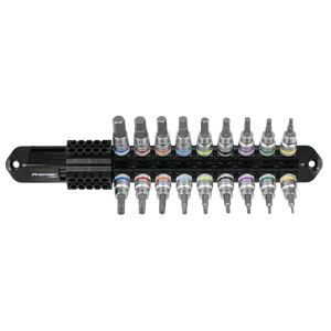 Sealey AK6252 Premier Platinum Series Hex & TRX-Star* Socket Bit Set 3/8"Sq Drive 18pc - additional view 8