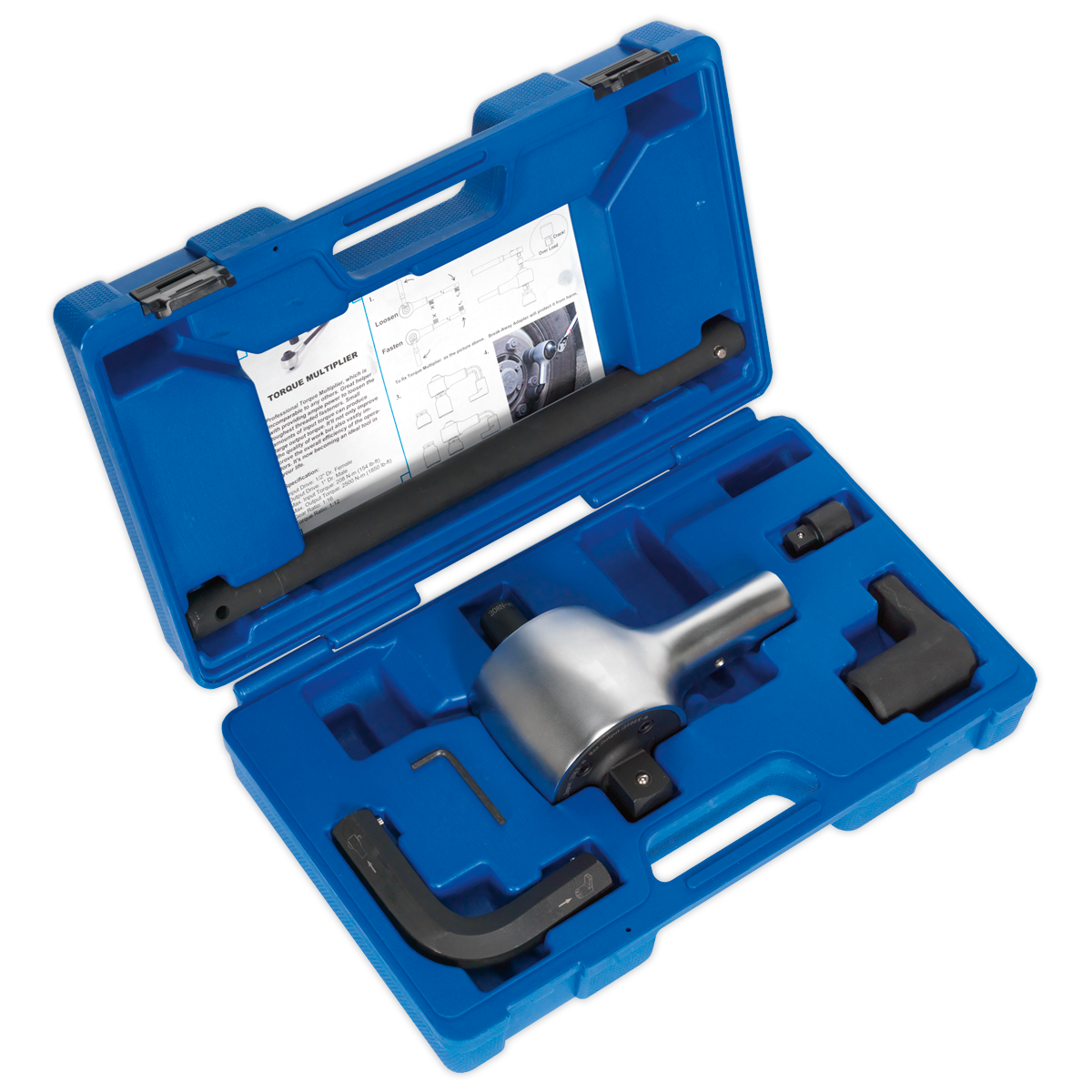 Sealey AK6291 Premier Torque Multiplier Set 1/2"-1"Sq Drive 7pc