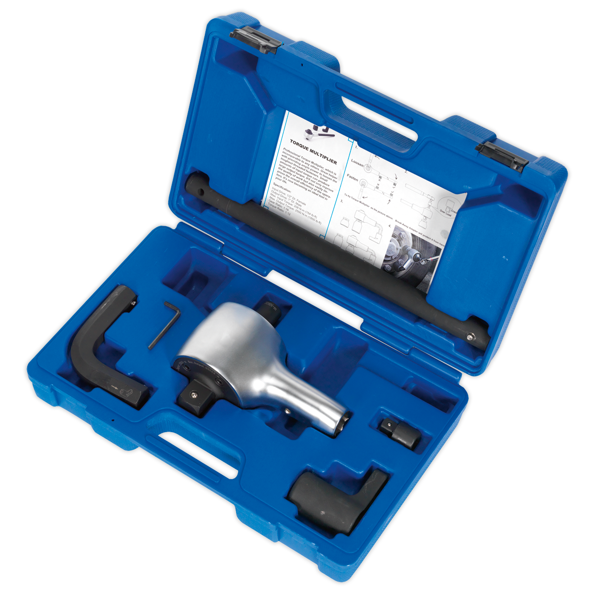 Sealey AK6291 Premier Torque Multiplier Set 1/2"-1"Sq Drive 7pc - additional view 5