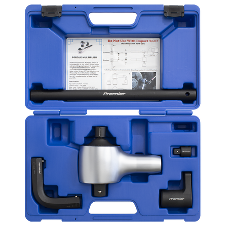 Sealey AK6291 Premier Torque Multiplier Set 1/2"-1"Sq Drive 7pc - additional view 2