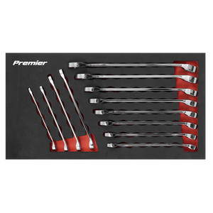 Sealey AK63012 Premier Combination Spanner Set 12pc - additional view 4