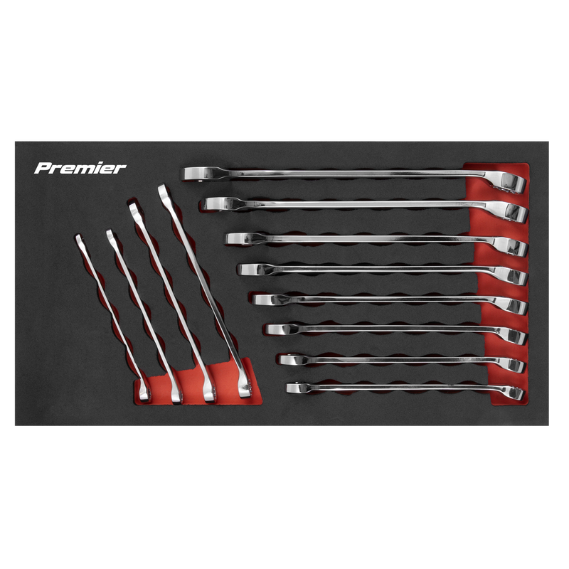 Sealey AK63012 Premier Combination Spanner Set 12pc - additional view 4