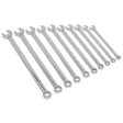 Sealey AK6310 Premier Extra-Long Combination Spanner Set 10pc