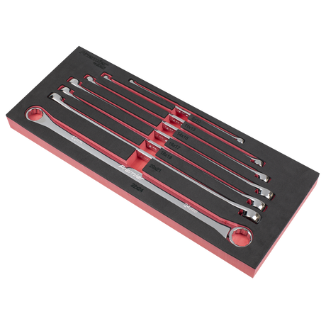 Sealey AK6311 Extra-Long Double End Ring Spanner Set 7pc - additional view 2