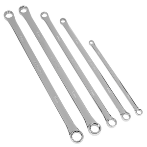 Sealey AK63110 Premier Extra-Long Double End Ring Spanner Set in EVA Foam Tray 5pc - additional view 6