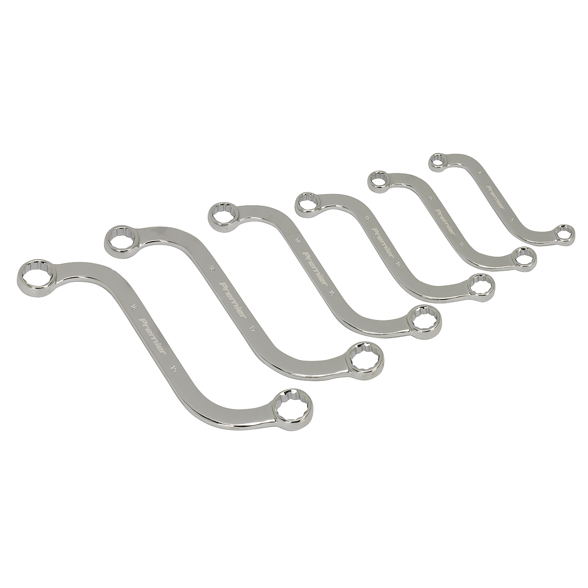 Sealey AK6315 Premier S-Spanner Set 6pc