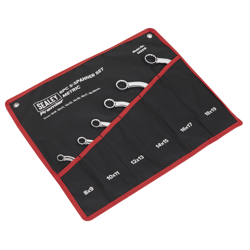 Sealey AK6315 Premier S-Spanner Set 6pc - additional view 6