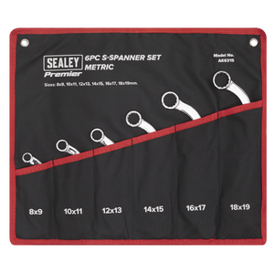 Sealey AK6315 Premier S-Spanner Set 6pc - additional view 8
