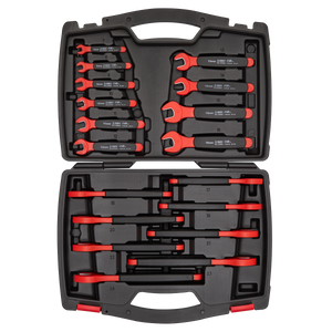 Sealey AK63172 Premier Insulated Open-End Spanner Set 18pc - VDE Approved - additional view 2
