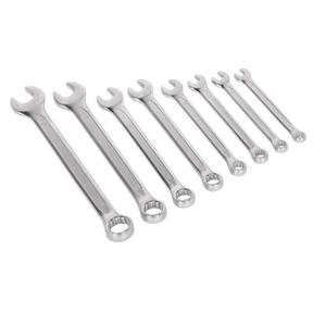 Sealey AK63252 Premier Combination Spanner Set 8pc
