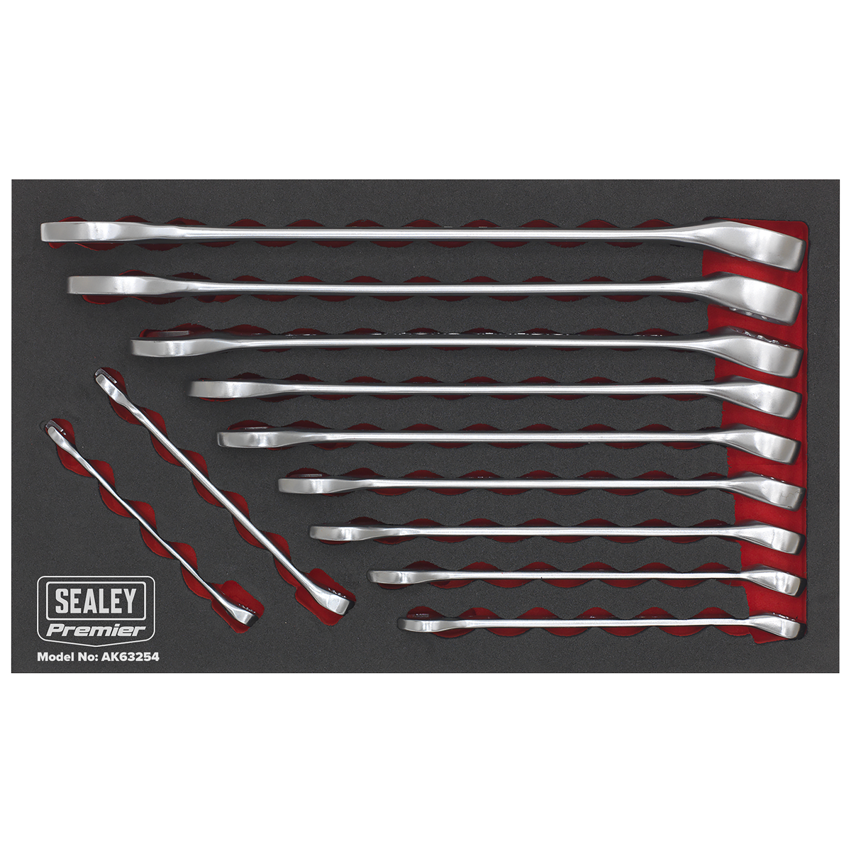 Sealey AK63254 Premier Imperial Combination Spanner Set 11pc - additional view 6