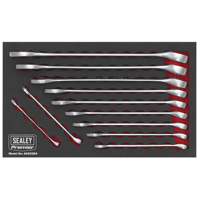 Sealey AK63254 Premier Imperial Combination Spanner Set 11pc - additional view 6