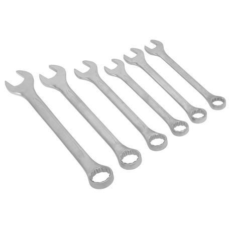 Sealey AK63259 Premier Jumbo Combination Spanner Set 6pc