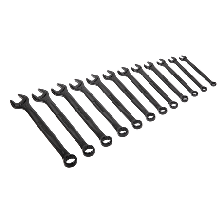 Sealey AK63263B Premier Black Combination Spanner Set 12pc - additional view 2