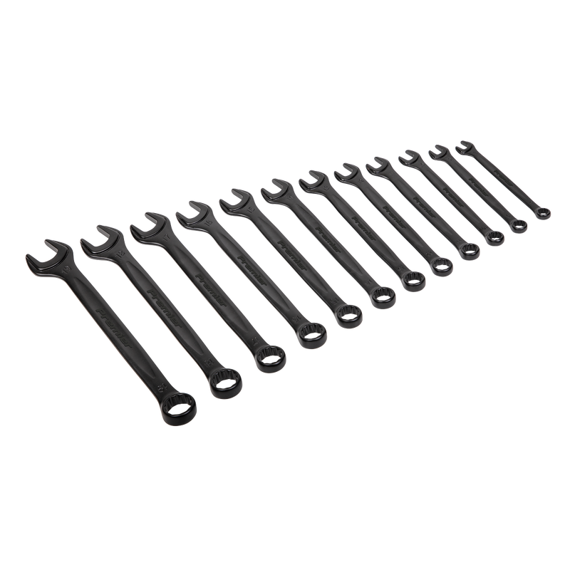 Sealey AK63263B Premier Black Combination Spanner Set 12pc - additional view 2