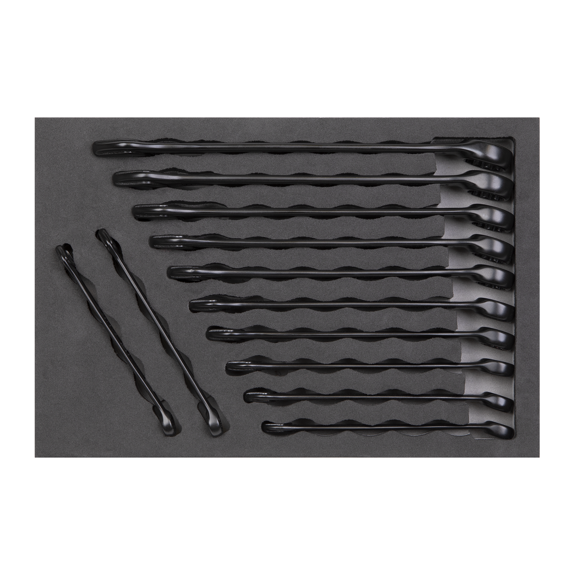Sealey AK63263B Premier Black Combination Spanner Set 12pc - additional view 4