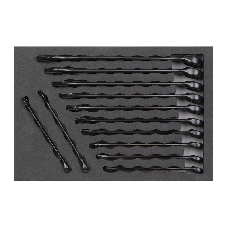 Sealey AK63263B Premier Black Combination Spanner Set 12pc - additional view 4