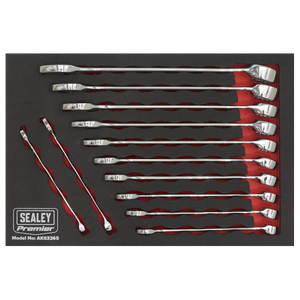 Sealey AK63265 Premier Combination Spanner Set 12pc - additional view 3