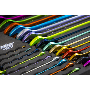 Sealey AK63268 Premier Multi-Coloured Combination Spanner Set 25pc - additional view 12