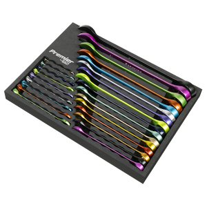 Sealey AK63268 Premier Multi-Coloured Combination Spanner Set 25pc - additional view 7