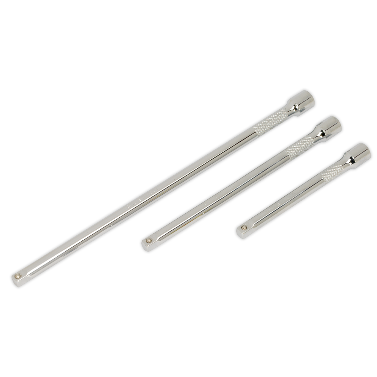 Sealey AK6330 Premier Extension Bar Set 1/4"Sq Drive 3pc